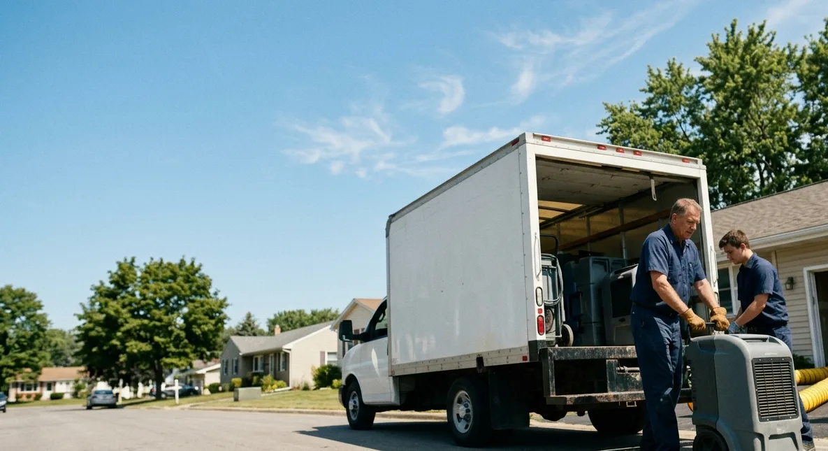 Water Damage Cleanup in Ridgeway, OH near me